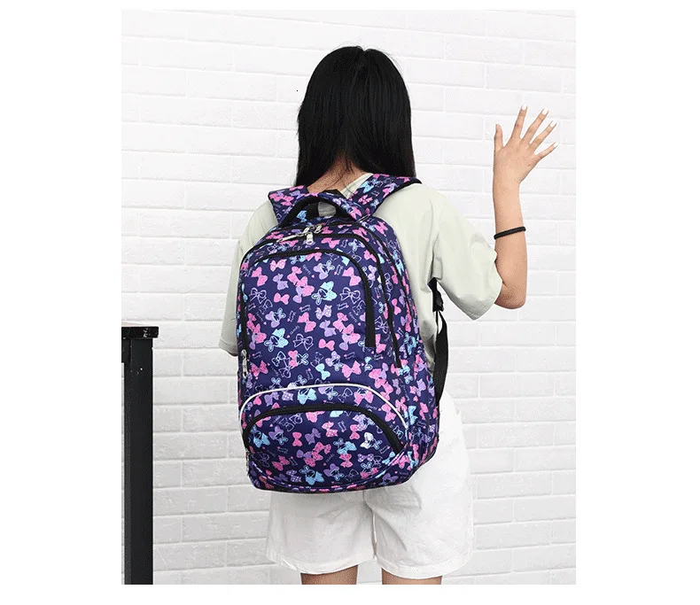 Trolley Kids Trolley Backpack 2/6 wheels Boys Girl's Fashion School bags Children's Travel luggage Rolling Bag School Backpacks