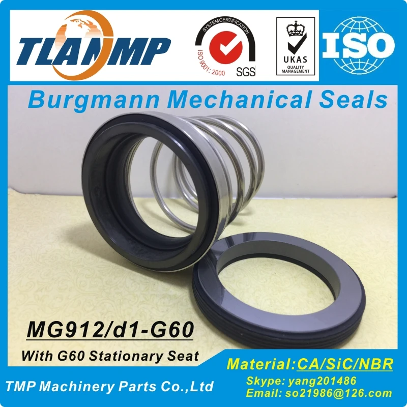MG912/16 G60 MG912 16 TLANMP механические уплотнения Burgmann с стационарным сиденьем|mechanical