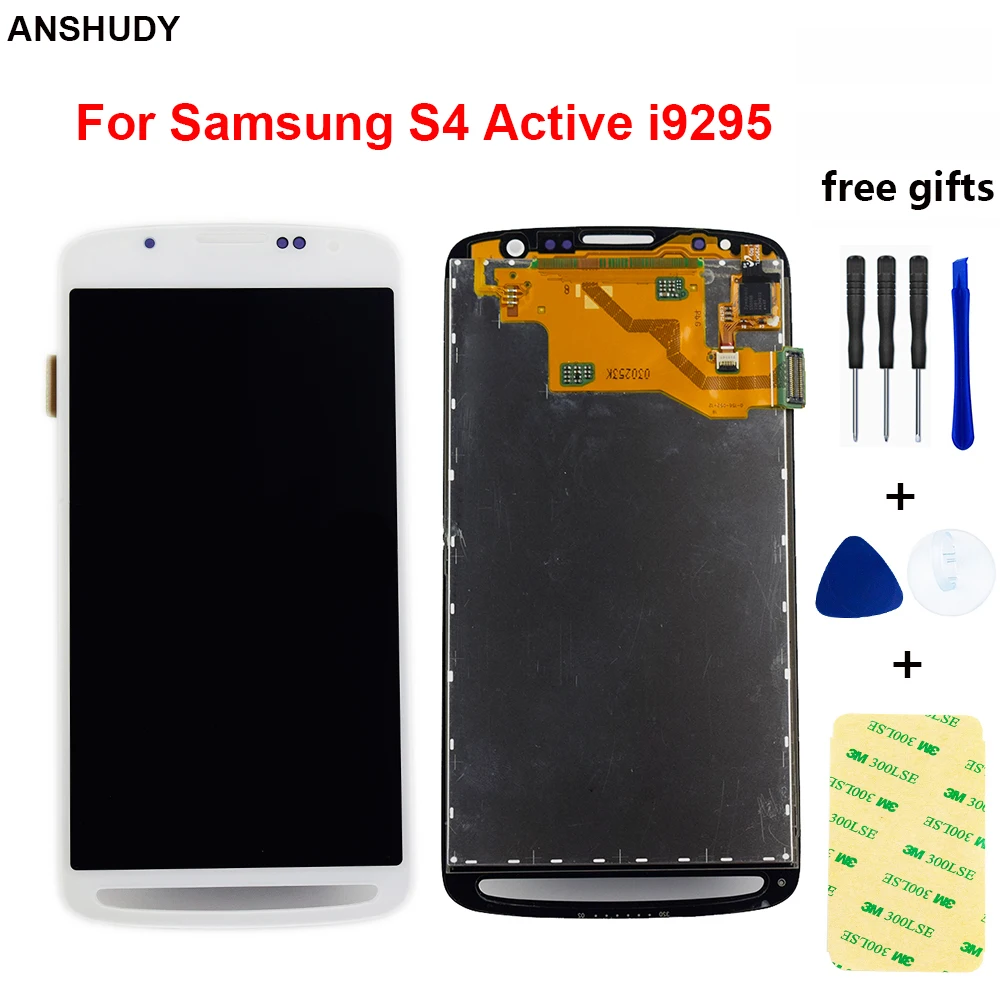 Для samsung Galaxy S4 Active i9295 ЖК-дисплей сенсорный экран дигитайзер в сборе для samsung i537 I9295 Замена дисплея
