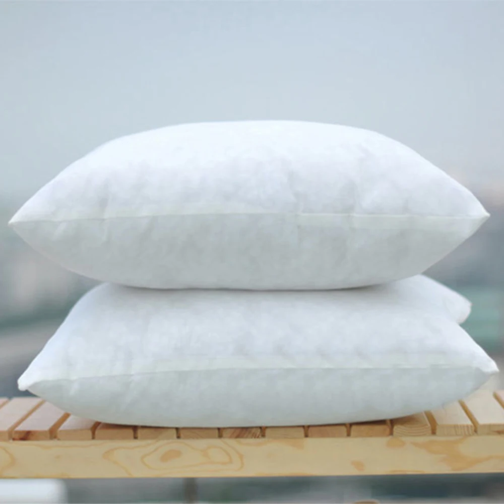 White Head Pillow Filling for Sleeping Bed Sore Neck Pillow Square Cotton Pillow Filler Non-woven Bedding Core Inner Cushion Pad