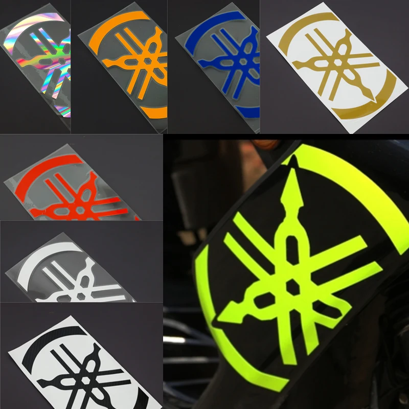 

9 Color Motorcycle Refit Sticker Motorcycle Logo Personalized Decorative Reflective Decals for Yamaha Motorcycle