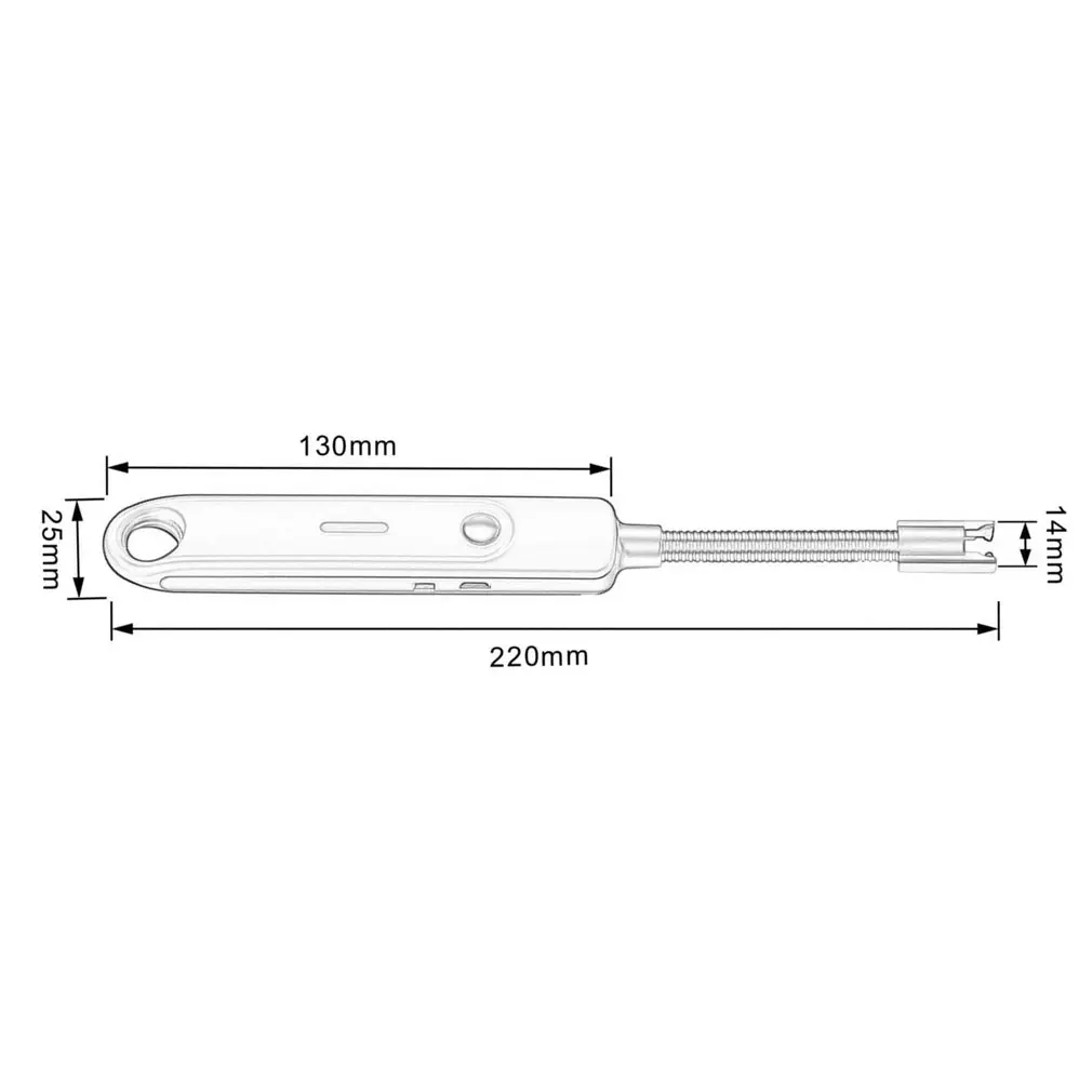 USB импульсный шланг электрическая зажигалка перезаряжаемая беспламенная Lgnition пушка ветрозащитная беспламенная для приготовления пищи кемпинга