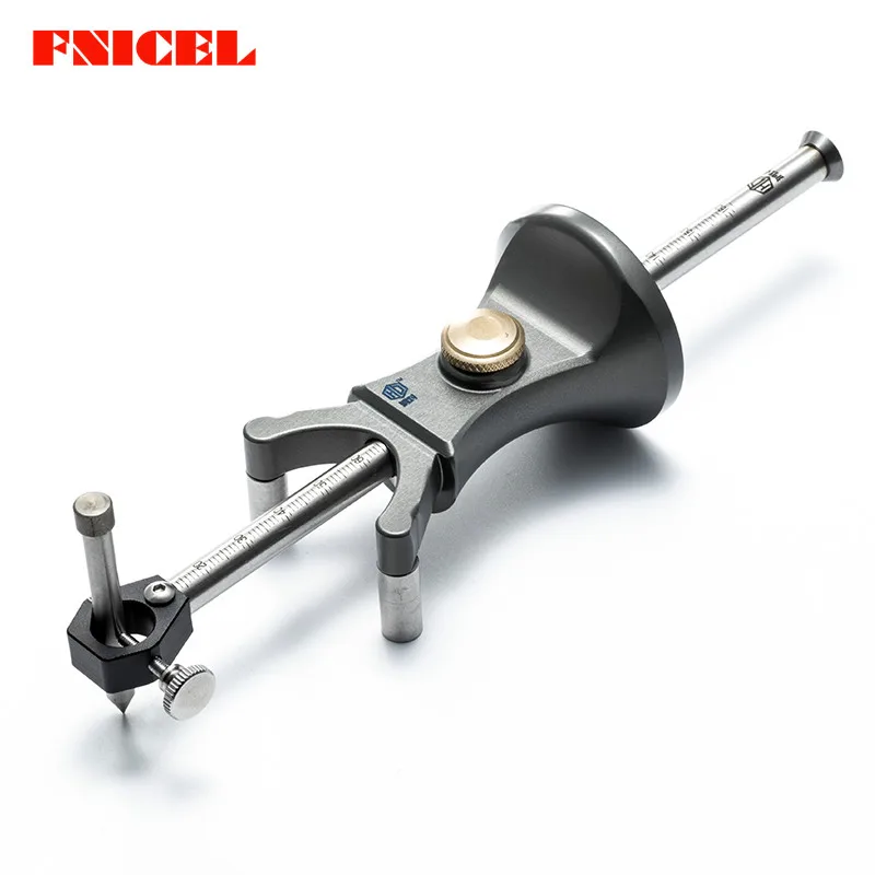 2 In 1 Line Circular Scribe Parallel Drawing Scriber Ruler Woodworking Tools Multi-function Marking Tool | Инструменты