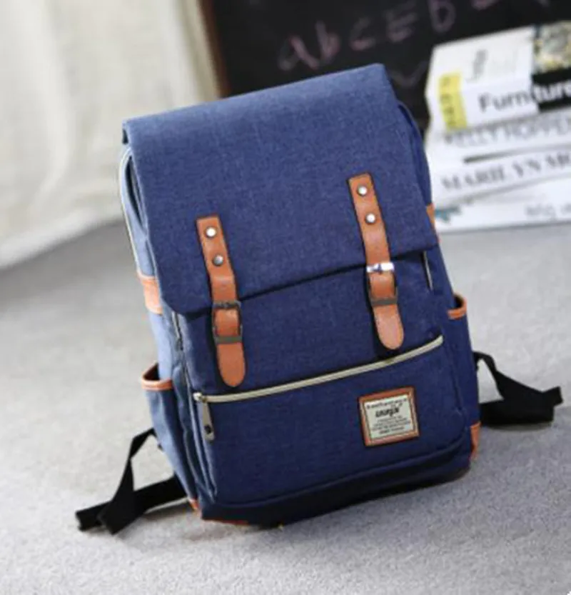 Fashion Laptop Backpack Women Bags Men Travel vacancy Backpacks Retro Casual Bag School Bags For Teenager