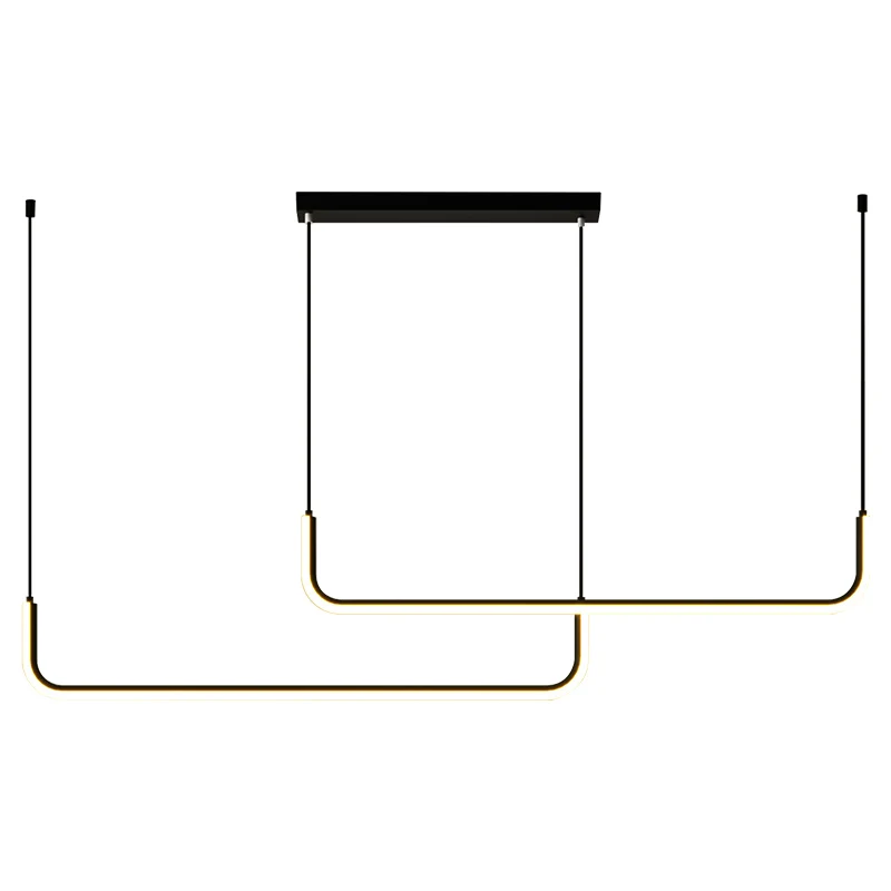 Pendant Lights Modern LED Pendant Lights For Hall Kitchen Living Dining Room Lamparas De Techo Bar Suspension Luminaire Gold Black Deco