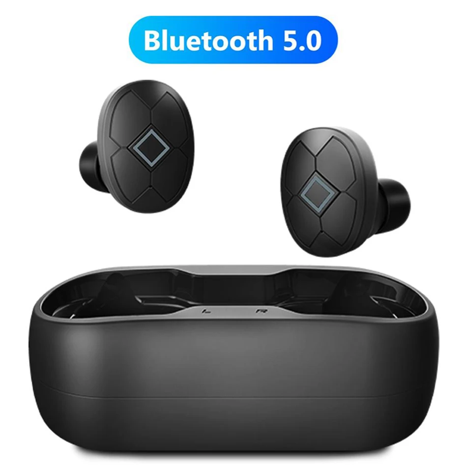Wireless Earphone Headphones Sports Bluetooth 5 0 TWS Headset Noise Cancelling Mic For iPhone Huawei Samsung Xiaomi Redmi Huawei