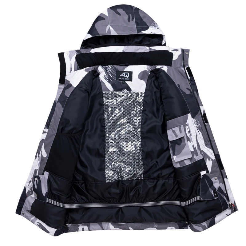 Men Snowboard-jacket Camouflage Ski-jacket Men Waterproof Snow-jacket Winter Warm Coat Male Mens Snow Clothes