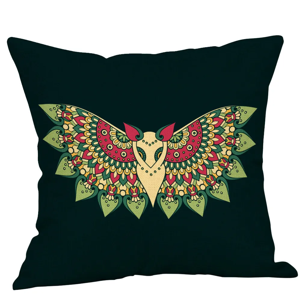 

Cartoon Halloween Pillow Case Waist Throw Printed Cushion Cover Sofa Home Decorative Pillow Cover Aug#15