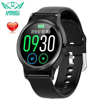 

AMYNIKEER smart bracelet CF98 smart watch men 1.3 full round full touch screen fitness tracker motion monitoring waterproof band