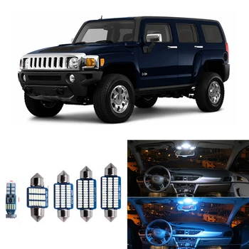 

13Pcs Canbus No Error Car LED Light Bulbs Interior Lights Kit For Hummer H3 2007-2010 Map Dome Trunk Lamp License Plate Light