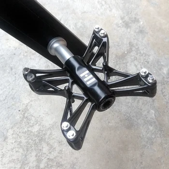 

Mountain Road Bike Pedals Magnesium Alloy 2 Bearings Non-Slip Ultralight Bicycle Pedals