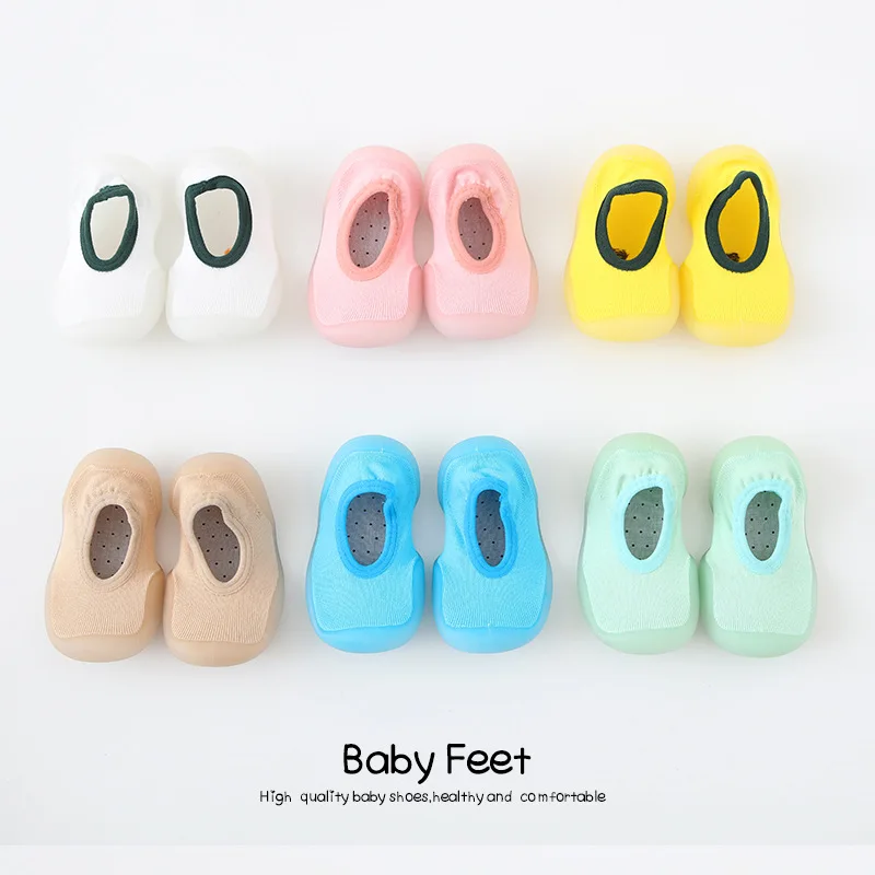

Baby Shoes Kid Boy Girl Solid Color Cotton Cloth First Walker Anti-slip Soft Sole Toddler Sneaker Ankle Shoes Wholesale