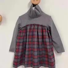 Платье для девочек, в полоску, для детей от 2 до 12 лет/14 сейчас