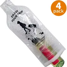 Протектор бутылки вина газовая колонка обертывание Сумки рукава стекло путешествия транспорт наполненный воздухом Колонка герметичная амортизация