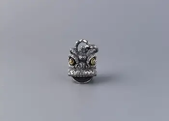 

S925 Silver Men's Fashion Unicorn Pendant Thai Silver