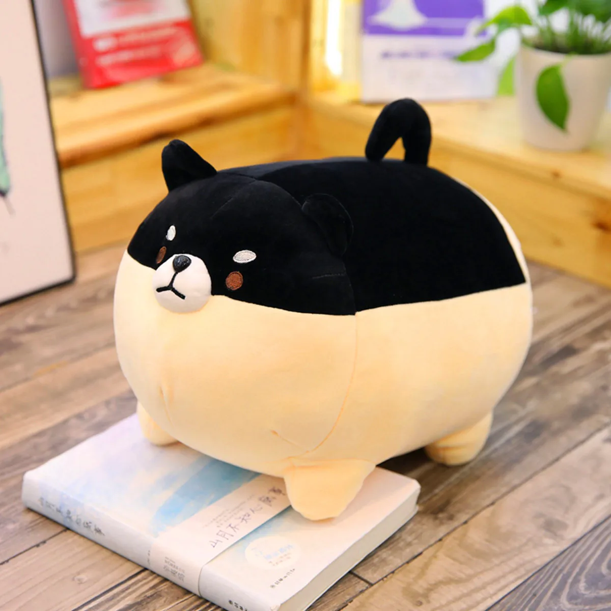 40/50 см милый Косплей Shiba «Лисья Секретная служба»(Inu собака плюшевая игрушка, набитое Мягкое Животное корги чай Подушка Рождественский подарок игрушки для детей каваи