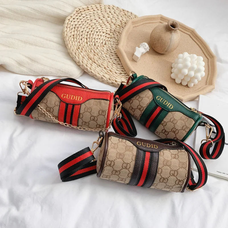

2020 Korean-style New Style Children Shoulder Oblique Bag Women's Trendy Letters Small round Bag GIRL'S Shoulder Purse Fashion