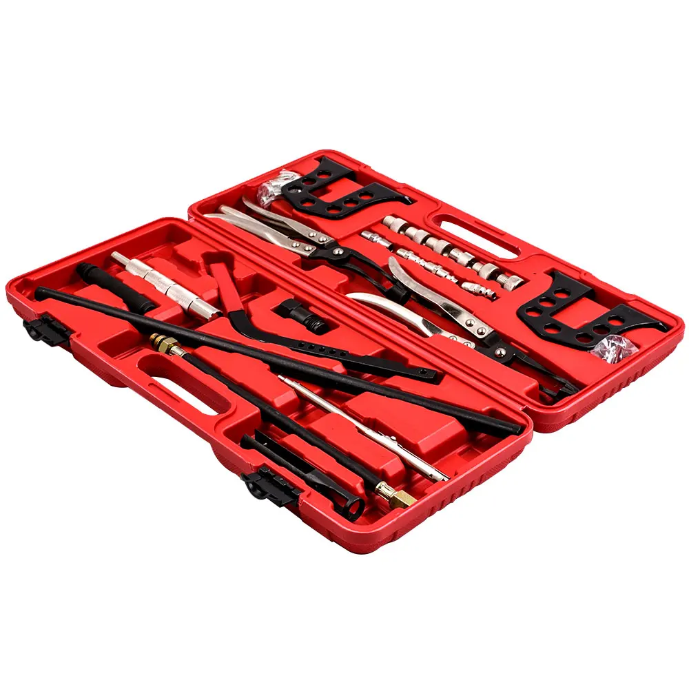Pro Cylinder Head Service Set Valve Spring Compressor Removal Installer Kit For Ohv Ohc Engine Aliexpress