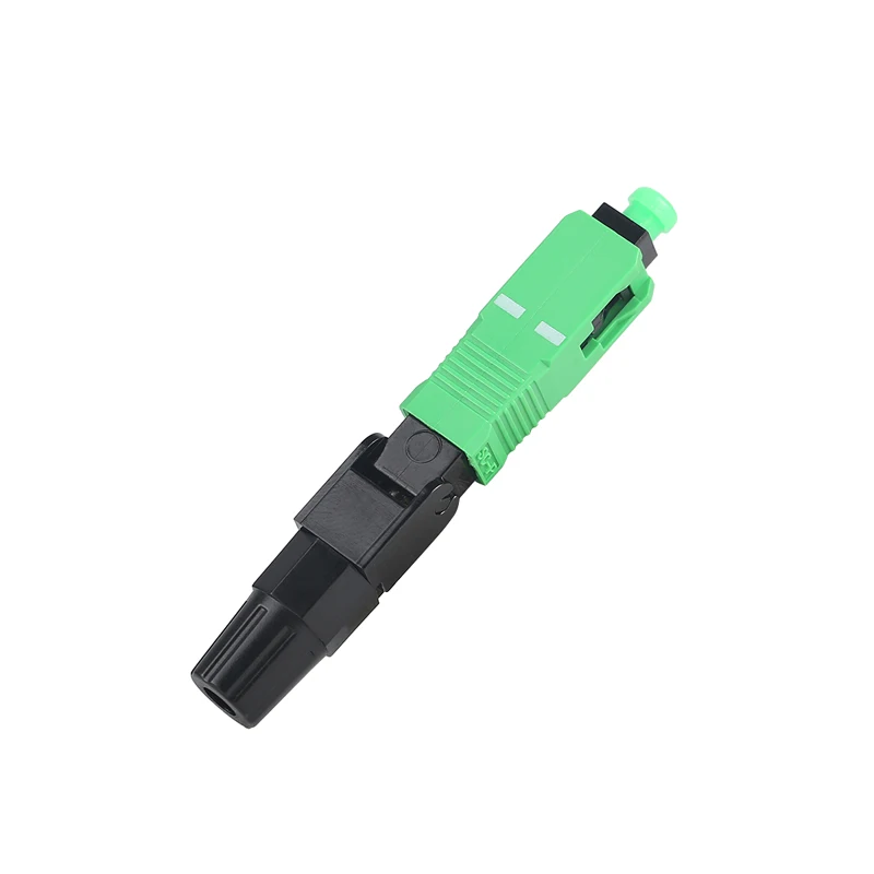 

100pcs SC APC Single Mode Fiber Optic Quick Fast Connector FTTH Cold Connector Free shipping