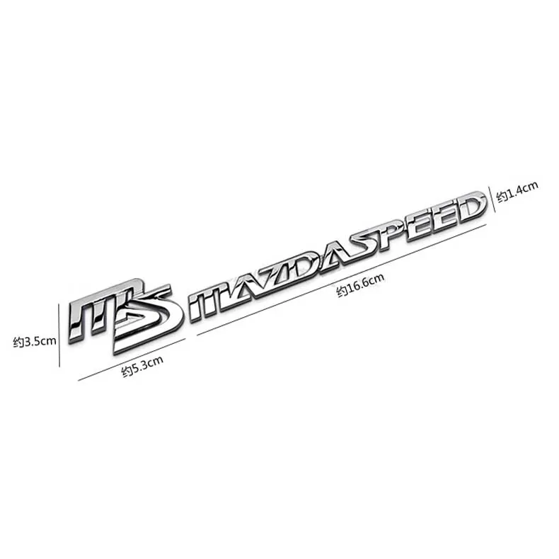 Rear Window Sticker fits Mazda Speed Vinyl Decal Emblem Sticker Logo RW46