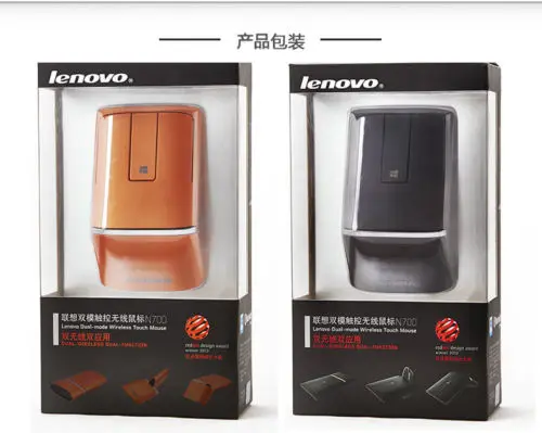 Беспроводная сенсорная мышь Lenovo N700 два режима Bluetooth 4 0 и 2 4G лазерная указка|mouse laser