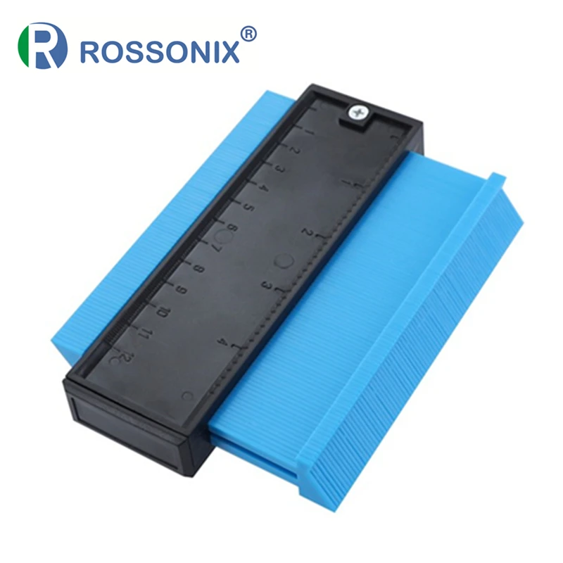 Rossonix Plastic Gauge Contour Profile Copy Gauge Duplicator Standard 5 Width Wood Marking Tool Til
