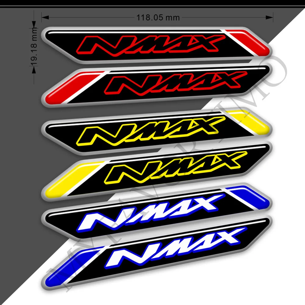 

Windshield Handguard For Yamaha NMAX N MAX 125 155 160 250 400 Motorcycle 3D Stickers Decals Tank Emblem Logo