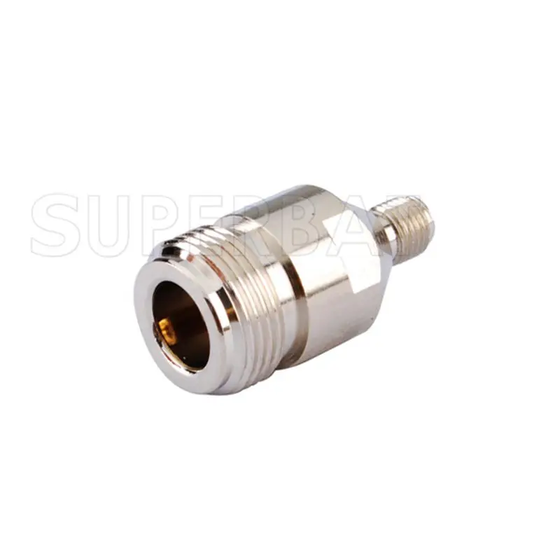 RF Coaxial Connector Adapter SMA to N Female Straight for Wireless Networking