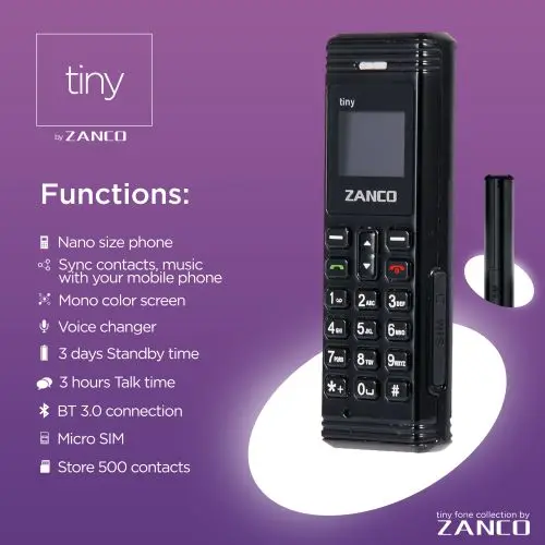 Zanco Tiny Fone worlde S Коллекция наушников бесплатный подарок с каждой покупкой Bluetooth 3 0