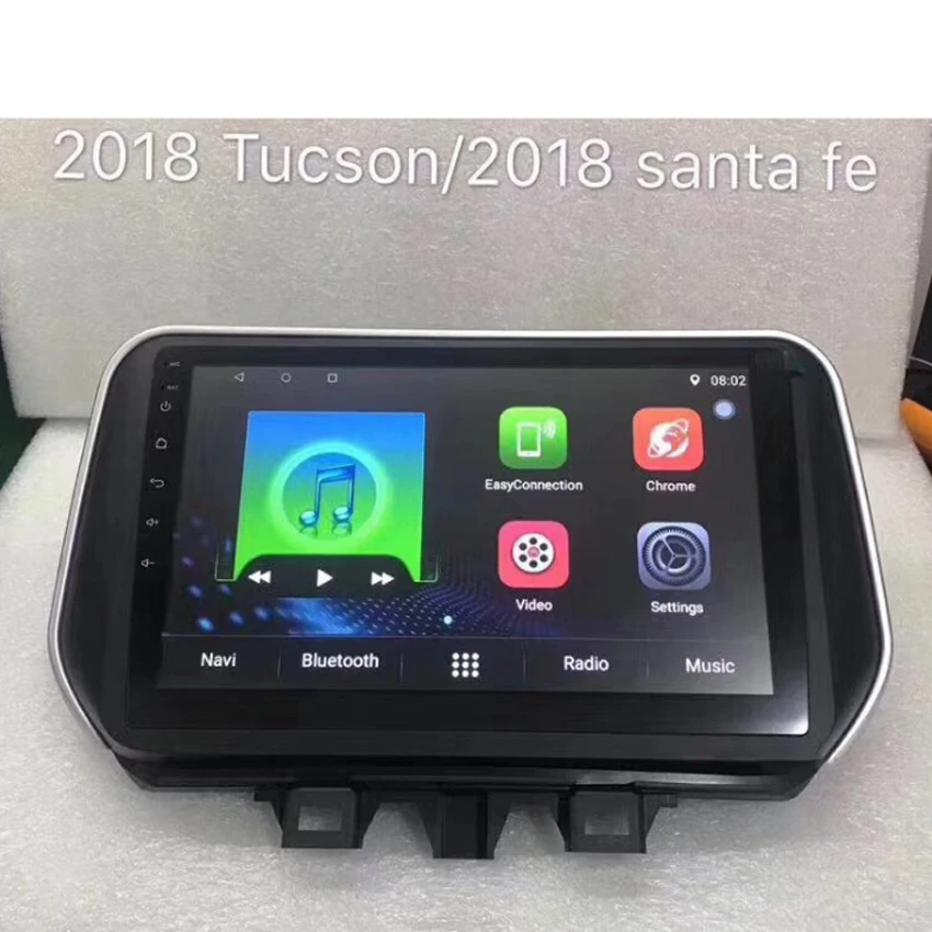 Для hyundai Tucson Android мультимедийный плеер Автомобильный сенсорный экран gps навигация поддержка Carplay
