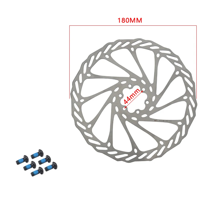 140/160/180/203mm Bicycle Brake Disc Rotor for MTB Mountain Road G3 Brake Rotors Disc 6 Blots BB5/BB7 AVID MTB& HS1 Brake Disc - Цвет: 180mm