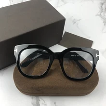 2021 Fashion Square Luxury brand Tom TF For Men Optical Eyeglasses Big Frames 613 Acetate Women Prescription Glasses