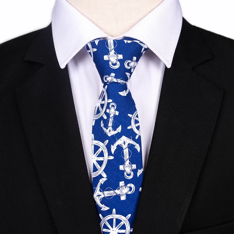 VAGUELETTE Cartoon Animal Pattern Ties For Kids Children's Neckties Panda/Fox Printed Slim Tie Cotton Wedding&Party Accessories