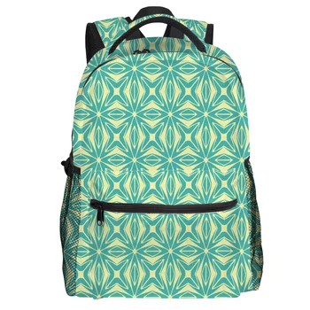 

Geometric Polygon Texture Backpack College Students Wear Resistance Laptop Backpack Book Bag Casual Sports Bags School Bag
