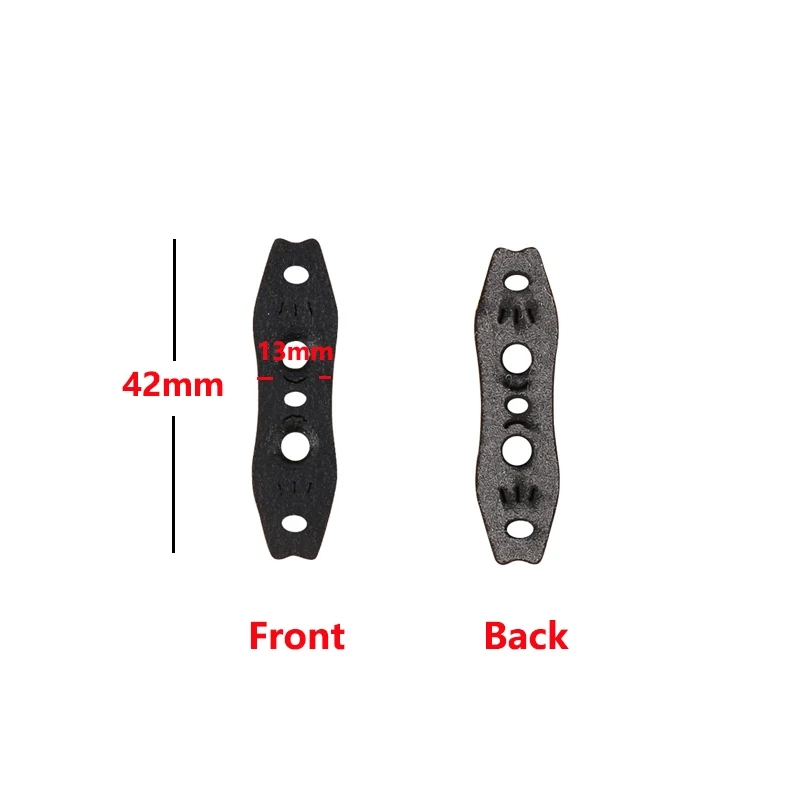 Artificial Leather Pocket 42mm-50mm Mircofiber Slingshot Pouches 20pcs for Slingshots Hunting Shooting Catapults Slingshot Ammo