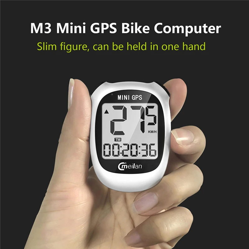 Велокомпьютер Meilan M1 M3 с навигацией GPS пульсометром датчиком скорости и частоты