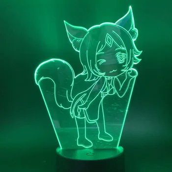 

Usb 3d led night light 7 Color Changing nightlight Touch Sensor Atmosphere table lamp bedside Night Light Led 3D for children