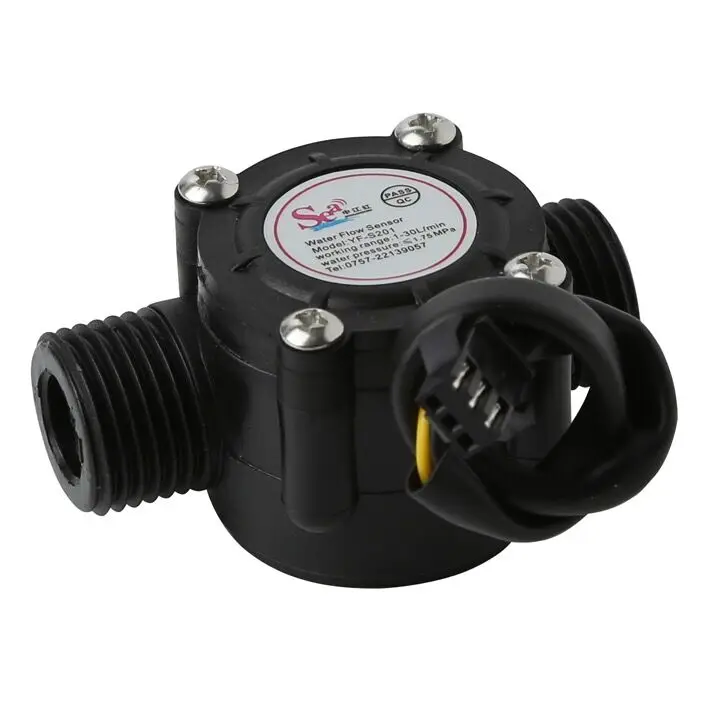 

Instant water heater wall-hung boiler water flow sensor 4 points flow meter G1/2 flow sensor YF-S201