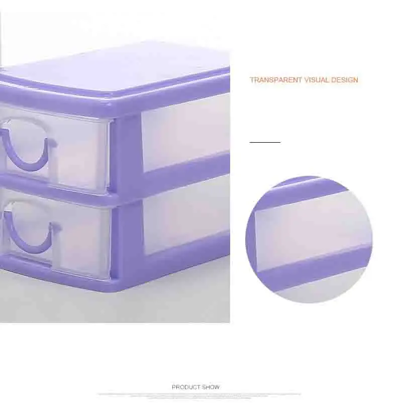 Пластиковый органайзер для косметики контейнер для хранения косметики ювелирные изделия корзины настольные Предметы макияж коробка для ванной комнаты