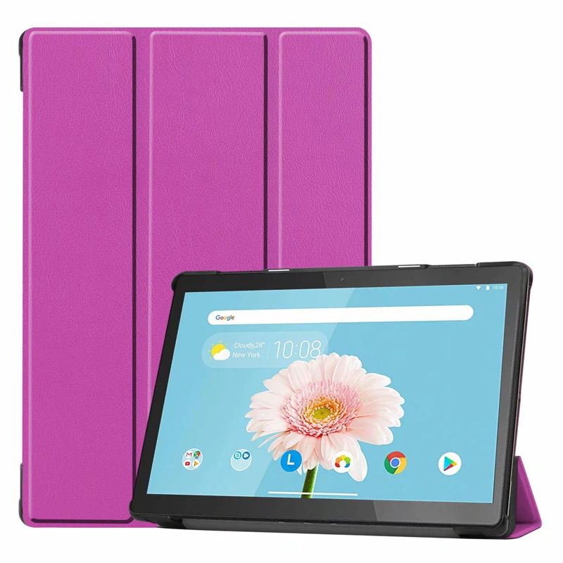 

Business Case For Lenovo Tab M10 TB-X605F X605 TB-X505F 2018 10.1 Inch Folding PU Leather Flip Stand cover Protective Shell