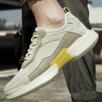 

Men sneakers Shoes genuione Leather Brogue Shoes Brand Fashion Business Outdoor Casual Footwear Male Classic Office Flats shoes