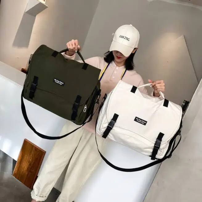 

The 3new simple, fashionable and practical large-capacity travel bag single shoulder double shoulder messenger handbag