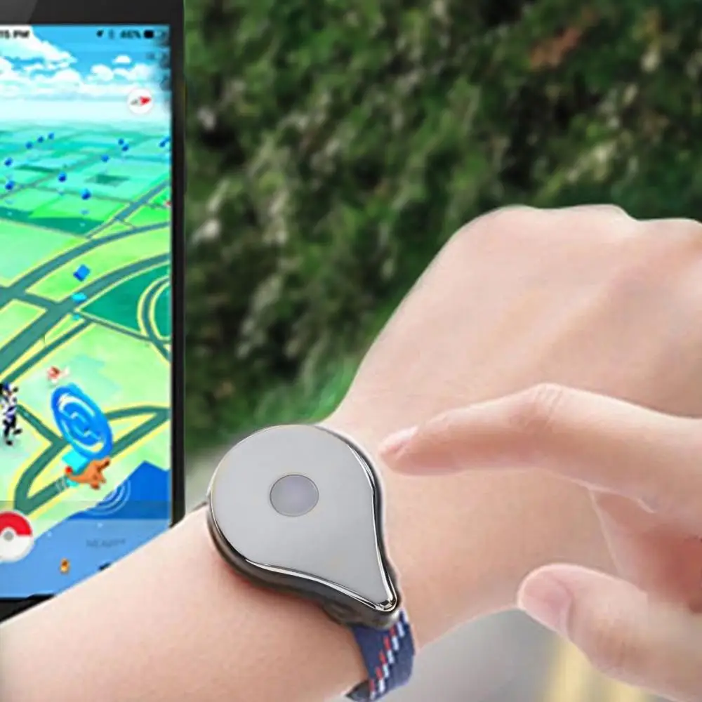Tanie Bluetooth automatyczne przypomnienie złap nadgarstek USB ładowanie inteligentna bransoletka dla Nintendo Switch pokemon go Plus gry zegarek led zabawka
