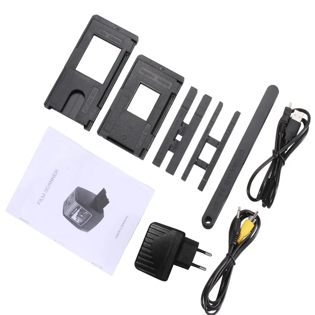 

EU Plug 14MP Film Camera Portable SD Card Film Scan Photo Scanners Negative Film Slide Viewer Scanner USB MSDC Film Converter