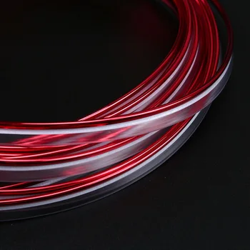 

5M Red Flexible Car Styling Interior Molding Trim Decor Strip Line Gap Filler