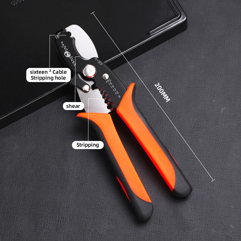 Vanjoin Wire Stripper Crimping Pliers Electrician Tools Alicate Multifuncional Wire Cutter Terminal Tubular Crimper Hand Tools