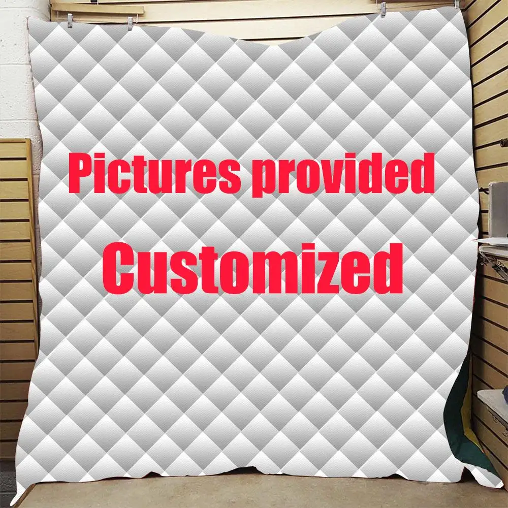 3D печатных одеяло Одеяло Твин Полный/queen King размер дропшиппинг 1 шт. мальчик GIFE - Цвет: Custom