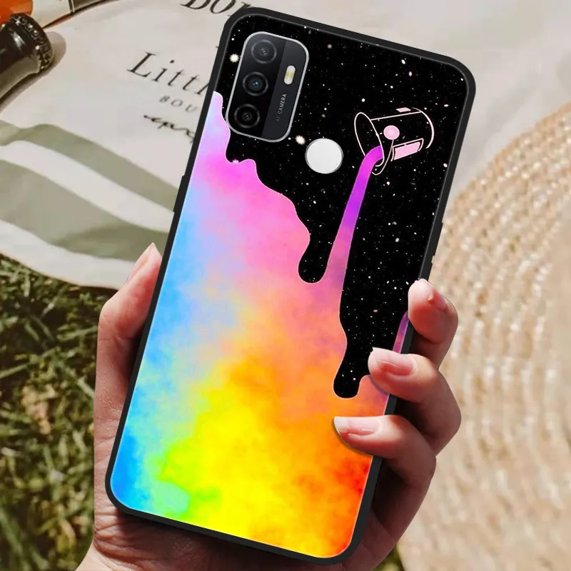 Cat and Wolf Painted Silicone Soft Phone Case - Artistic Back Cover s