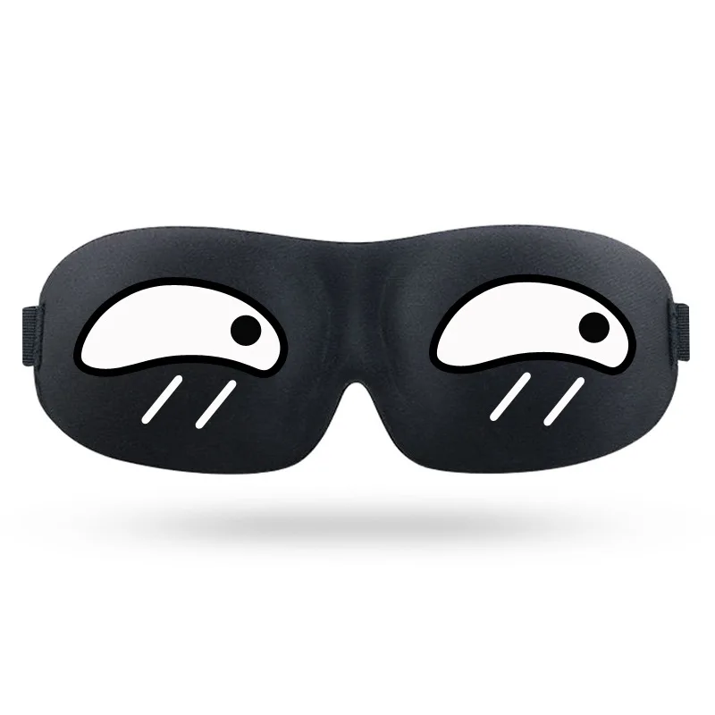 

3D Eye Mask Sleep Shade Mitigate Men And Women Cool Cute Cartoon Afternoon Pajama for Nursing Breathable Eyestrain