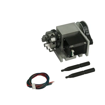 

CNC tailstock and 4th Axis Rotary Axis with Chuck 50mm for cnc router